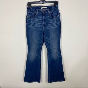 Levi's 726 flare bell bottom denim jeans Boho Bohemian Western Rodeo